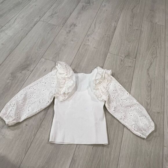 DOLAN Eyelet Ruffle-Sleeve
Jumper size S - Picture 2 of 7